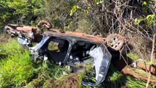 Engavetamento com quatro veículos termina em capotamento entre Serra dos Dourados e Umuarama