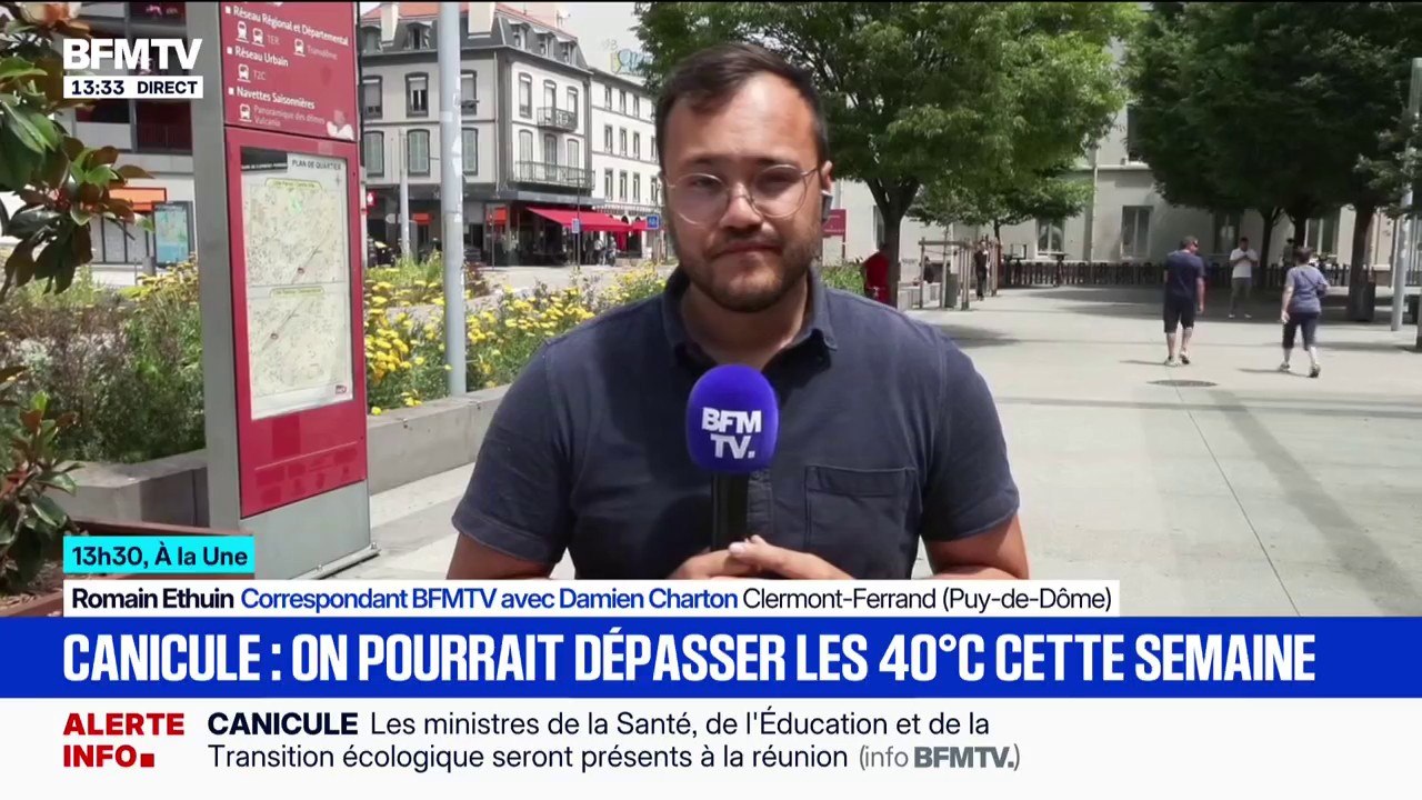 Canicule: des trains supprimés sur la ligne Clermont-Ferrand/Paris ce jeudi en raison de la chaleur