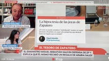 Miguel Sebastián (PSOE) pierde los papeles y anuncia una querella contra Pilar Losantos por denunciar su fanatismo zapaterista