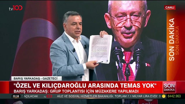 YSK’nın Özgür Özel’e cevabı ortaya çıktı! Barış Yarkadaş belgeyi yayınladı