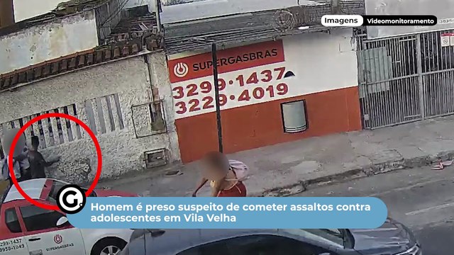 Homem é preso suspeito de cometer assaltos contra adolescentes em Vila Velha