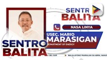 Panayam kay DOE Usec. Marasigan kaugnay sa update sa power restoration sa mga lugar sa Mindanao na apektado ng magnitude 7.8 na lindol