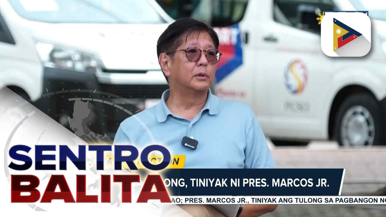 PBBM, iginiit na tutulungan na makabangon ang mga biktima ng lindol sa Mindanao; Office of the President, naglaan ng P278M sa mga apektadong LGUs | ulat ni Cleizl Pardilla