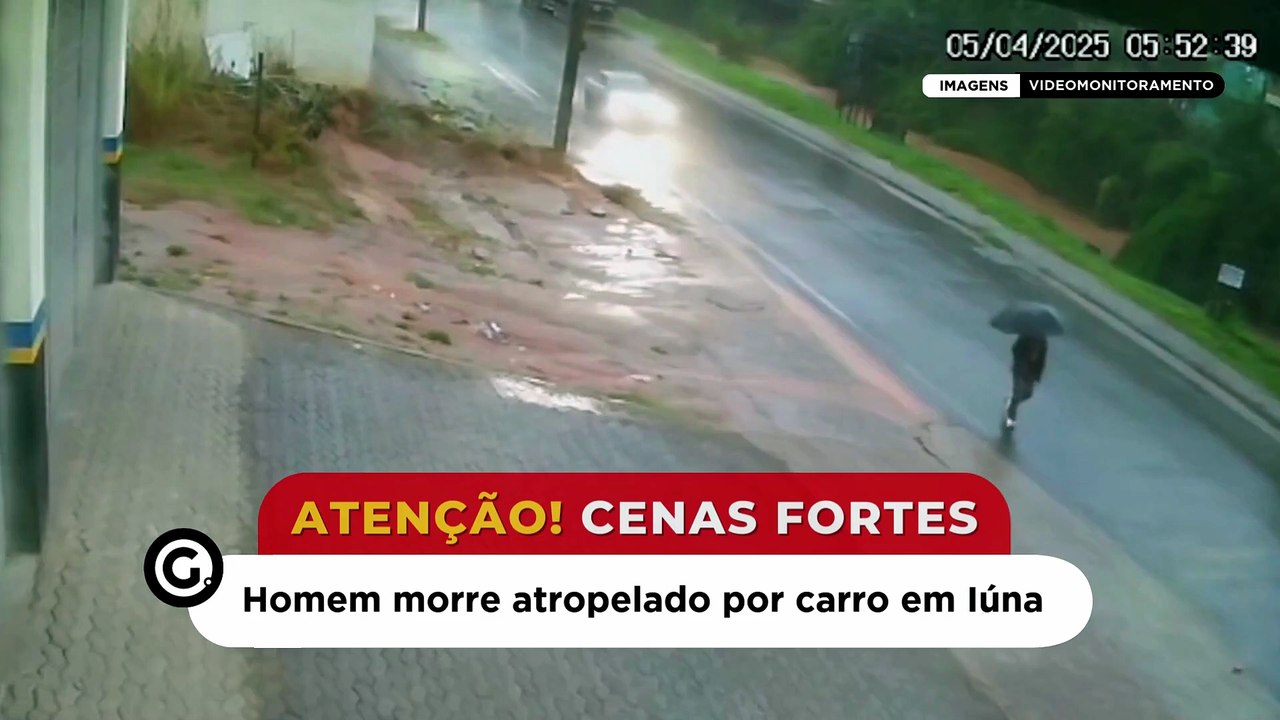 Homem morre atropelado por carro em Iúna