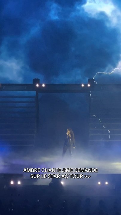 AMBRE CHANTE « J’ME DEMANDE » EN LIVE | STAR AC TOUR 2025 ⭐️