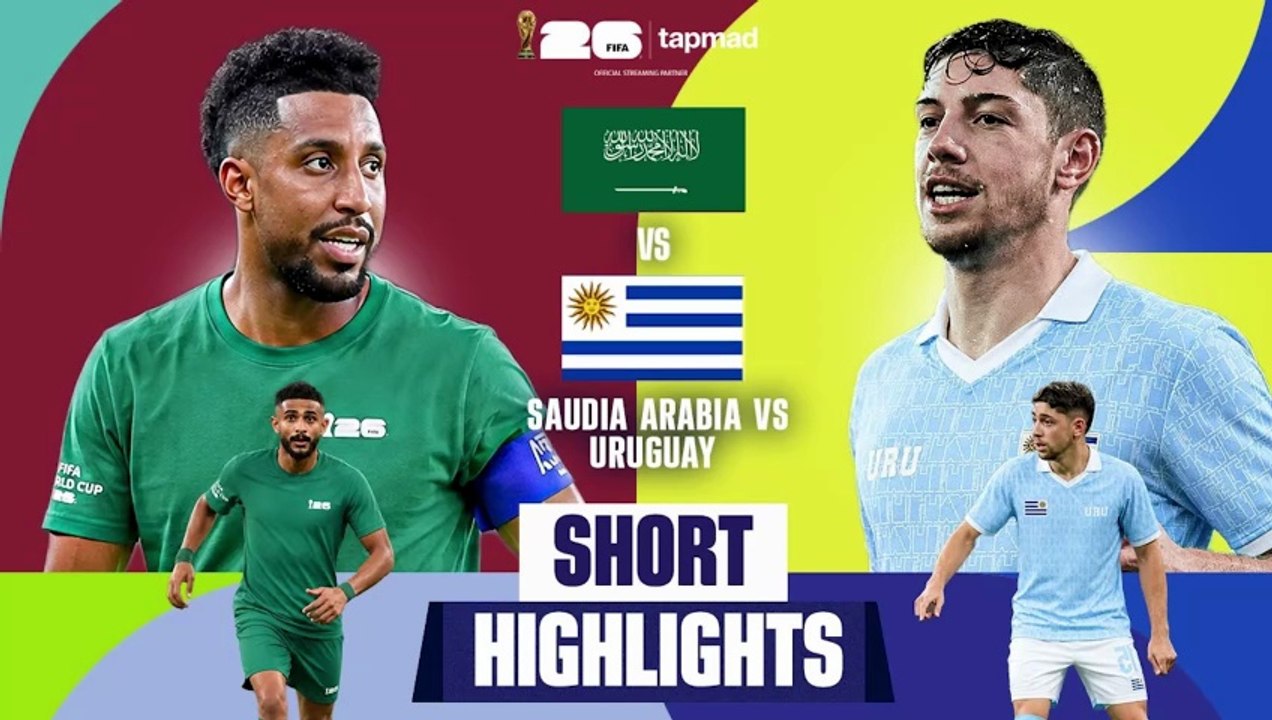 Saudi Arabia vs Uruguay | Short Highlights | FIFA World Cup 2026™ | FIFA26