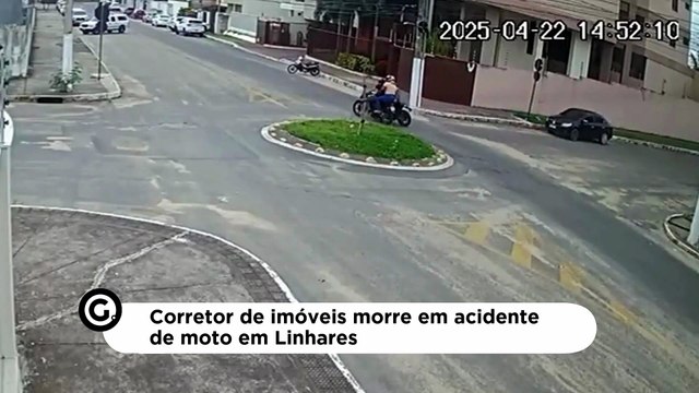 Corretor de imóveis morre em acidente de moto em Linhares