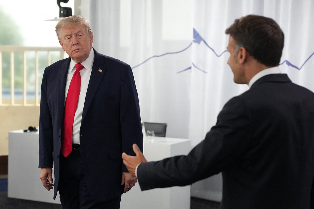 Arrivée des dirigeants au G7