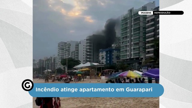 Incêndio atinge apartamento em Guarapari