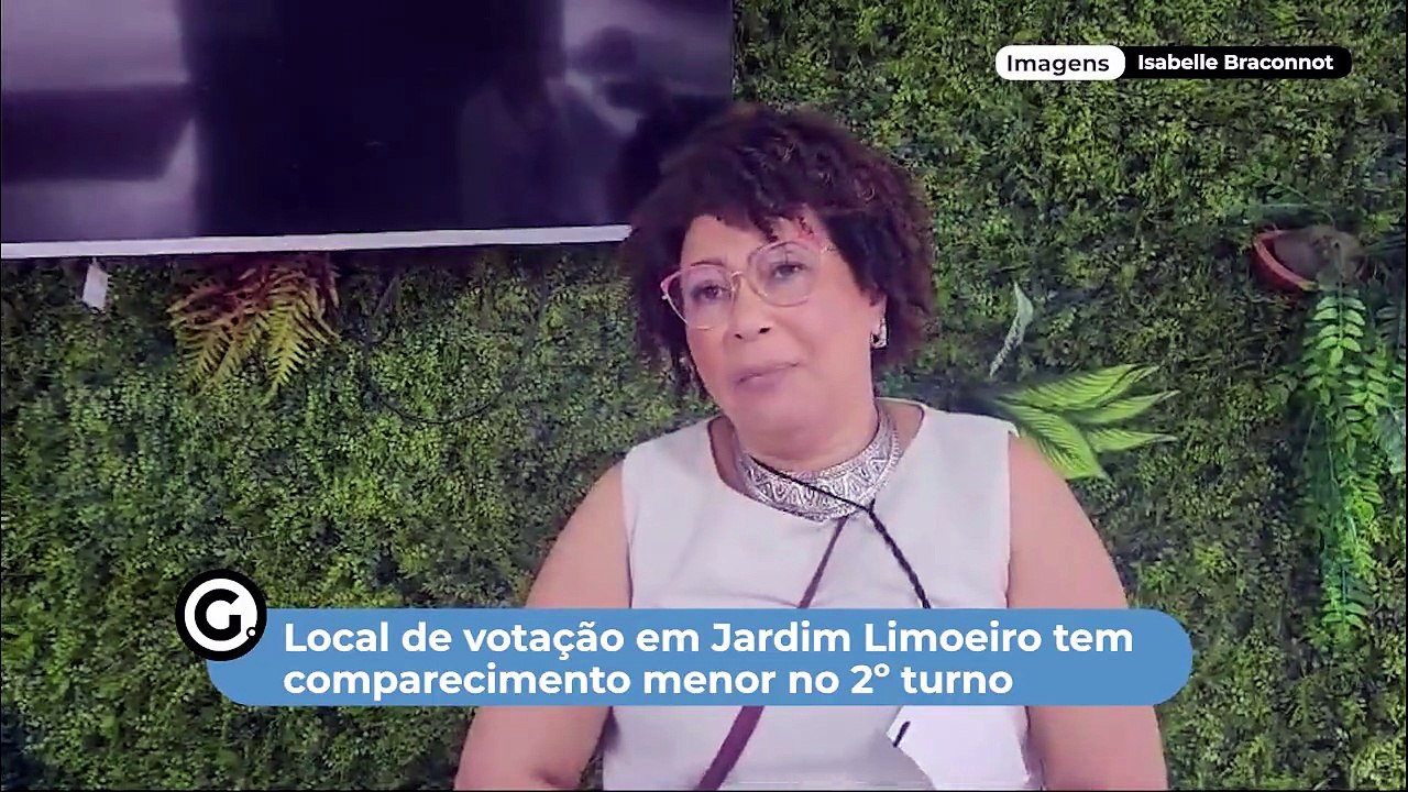 Local de votação em Jardim Limoeiro tem comparecimento menor no 2º turno