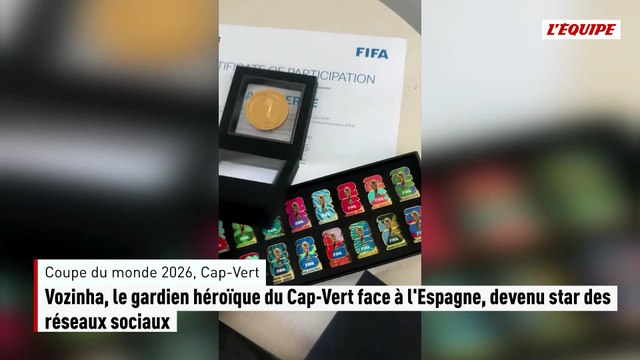 Vozinha, le gardien héroïque du Cap-Vert face à l'Espagne, devenu star des réseaux sociaux - Foot - Coupe du monde 2026