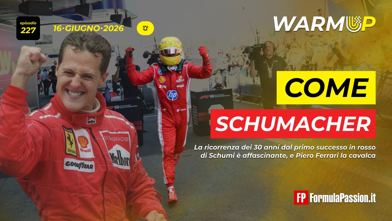 PIERO FERRARI CI CREDE FORTISSIMO | WarmUp F1 227 - 16/6