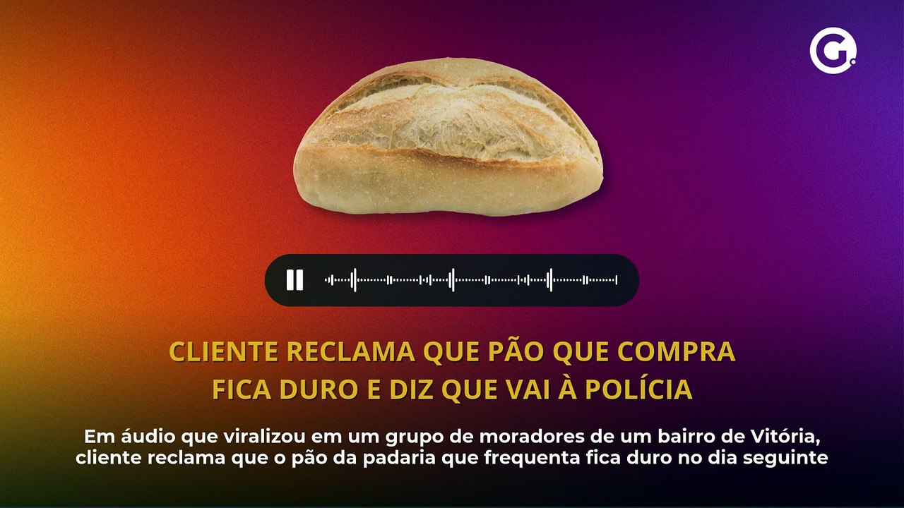 Cliente reclama que pão que compra fica duro e diz que vai à polícia