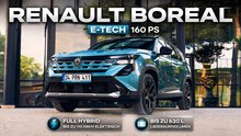 Renault Boreal E-Tech mit 160 PS in Mercan Mavi | Hybrid-Power vorgestellt