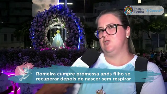 Romeira cumpre promessa após filho se recuperar depois de nascer sem respirar