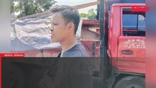 'Saya terkejut, bukan mahu lari' - Pemandu lori dicekup sembunyi dalam longkang