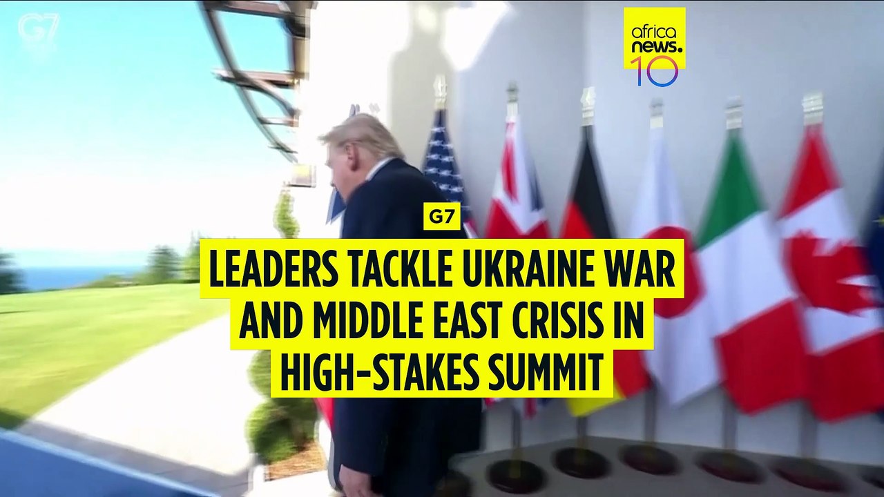 G7 Leaders tackle Ukraine war and Middle East crisis in high-stakes summit