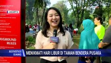 Taman Bendera Pusaka Kebayoran Baru Jadi Destinasi Favorit Warga | KOMPAS SIANG