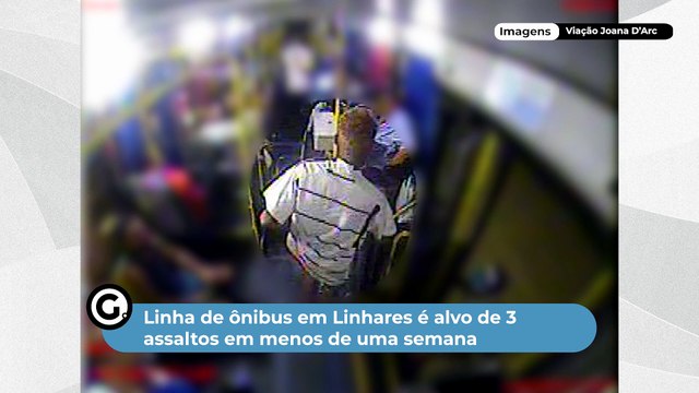 Linha de ônibus em Linhares é alvo de 3 assaltos em menos de uma semana