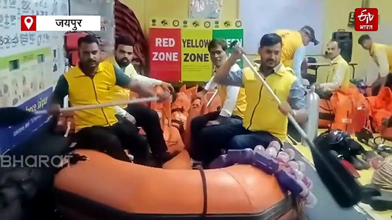मानसून की आपदा के लिए सिविल डिफेंस की टीम तैयार, 21 जवानों के भरोसे जयपुर की सुरक्षा