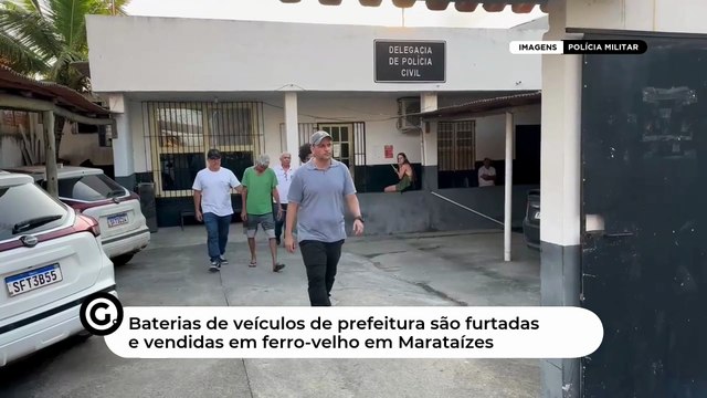 Baterias de ambulâncias da prefeitura são furtadas e vendidas em ferro-velho em Marataízes