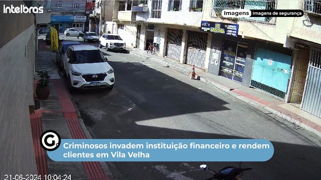 Criminosos invadem instituição financeiro e rendem clientes em Vila Velha
