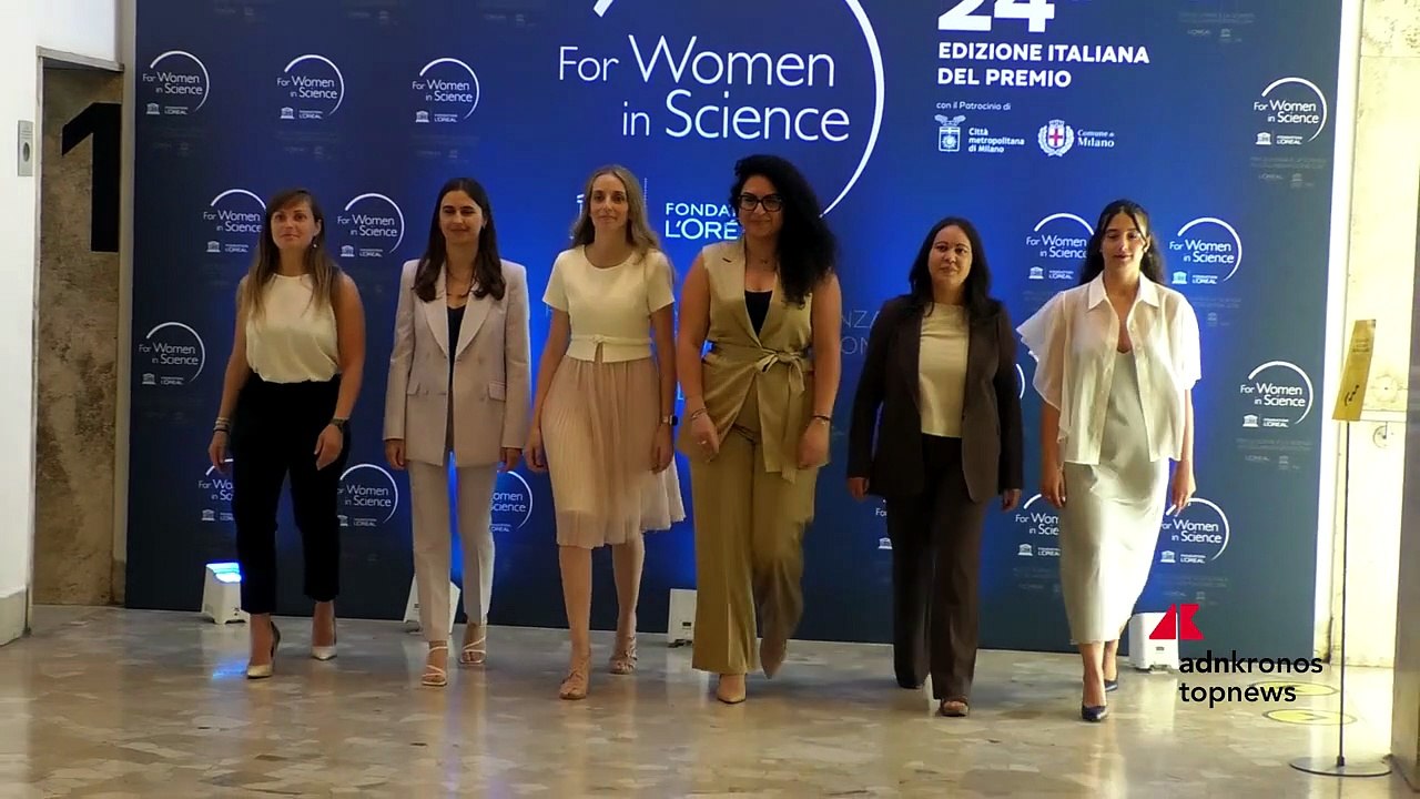 Assegnati a Milano i Premi  “L’Oréal Italia Per le Donne e la Scienza”