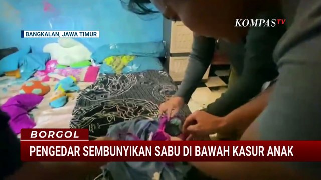 Ibu Dua Anak di Bangkalan Ditangkap, Polisi Temukan Sabu di Kamar Anak | BORGOL