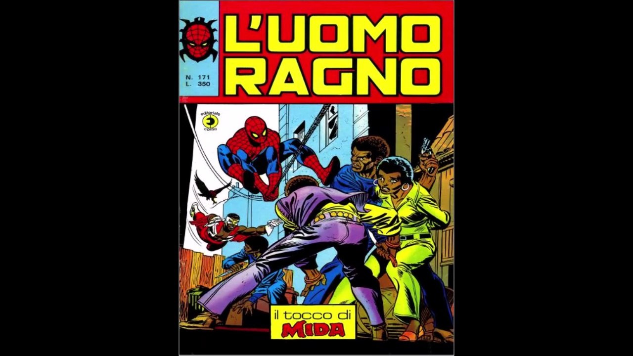 L,UOMO RAGNO---IL TOCCO DI MIDA
