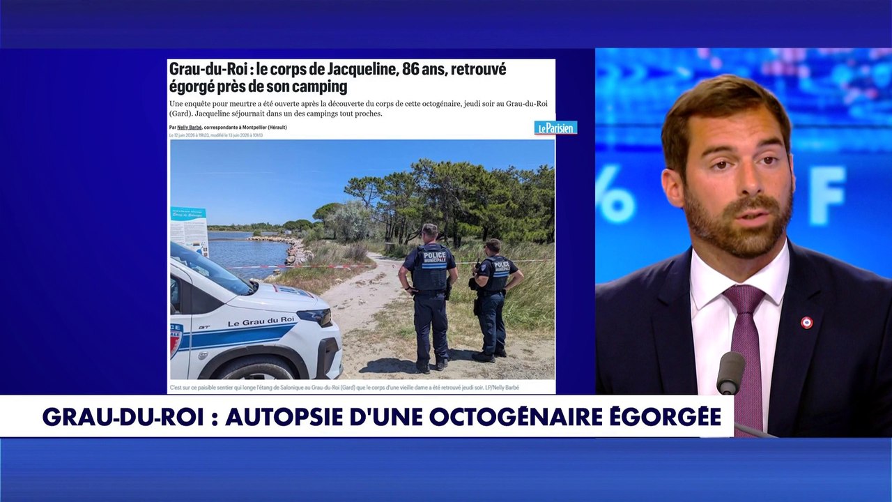 Julien Odoul : «La France n'arrive pas à protéger les personnes les plus faibles»,