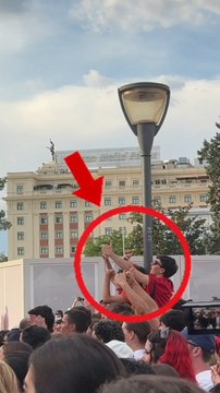 LO QUE NO SE VIO del ESPAÑA - CABO VERDE desde la FANZONE de ESPAÑA en MADRID