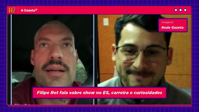 Filipe Ret fala sobre show no ES, carreira e curiosidades