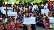 মুকুটৰ মৃত্যুক কেন্দ্ৰ কৰি গংগাবাৰীত উত্তেজনা, ৰাজপথ অৱৰোধ ৰাইজৰ
