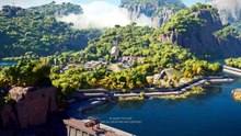Jurassic World Evolution 3 lässt euch in der neuen Expansion zu Rebirth einen echten Kaiju erschaffen