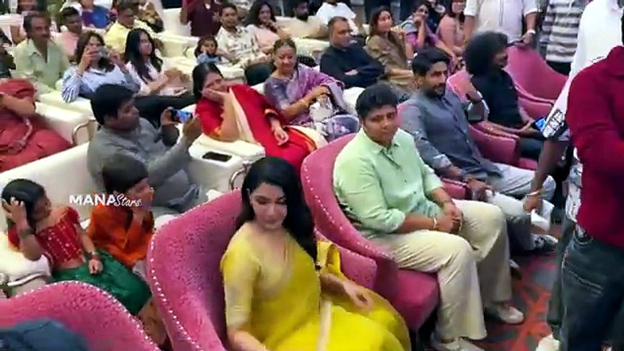 Samantha With Her Husband Raj Nidimoru Exclusive Visuals @ Maa Inti Bangaaram Pre Release Event