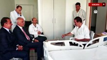 Bakan Mehmet Nuri Ersoy hastanede İbrahim Tatlıses'i ziyaret etti