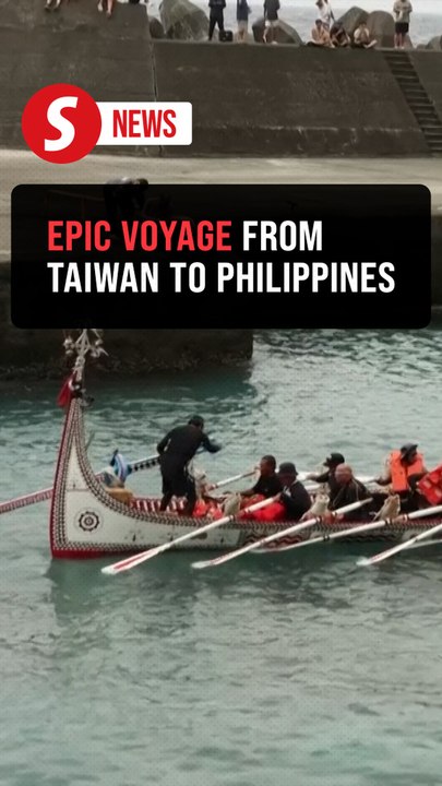 Indigenous Taiwanese paddle to the Philippines on long-lost route