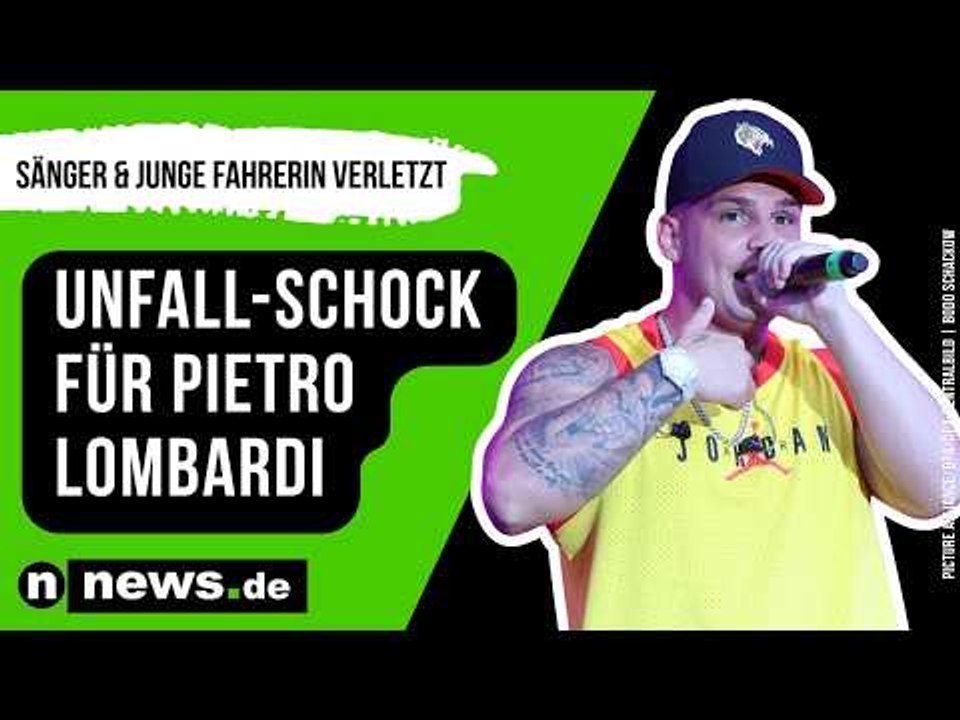 Unfall-Schock für Pietro Lombardi: Sänger und junge Fahrerin verletzt