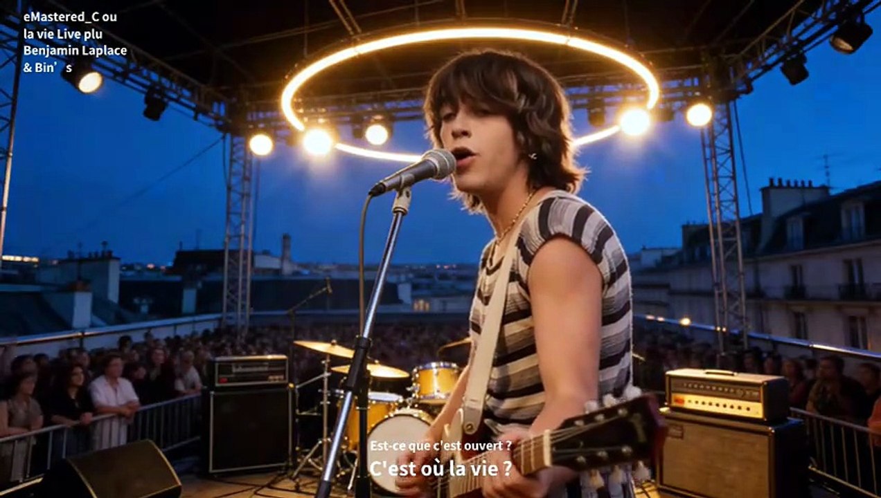 _C’est où La Vie_Live_a Paris vers 1995_Radio edit_Benjamin Laplace