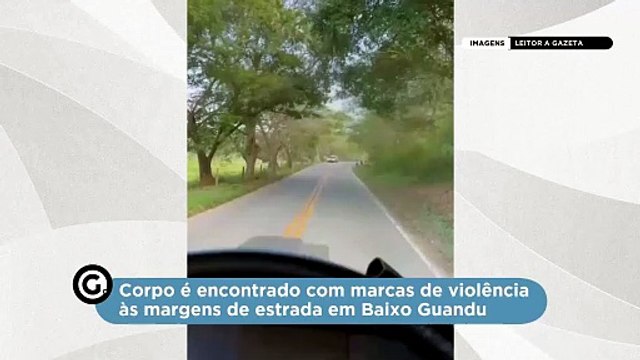 Jovem é encontrado morto com ferimentos na cabeça em rodovia de Baixo Guandu