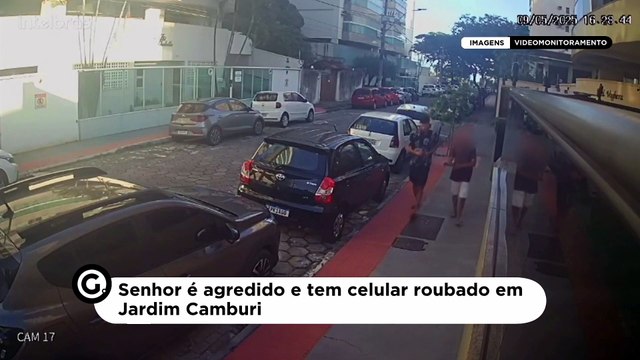 Senhor é agredido e tem celular roubado em Jardim Camburi