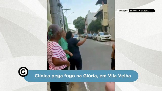Unidade hospitalar pega fogo na Glória, em Vila Velha