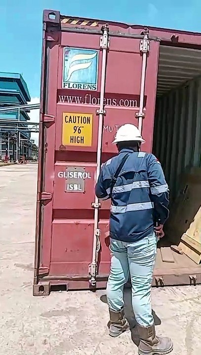 Field Inspection: 40ft High Cube Cargo Container Check in Kalimantan