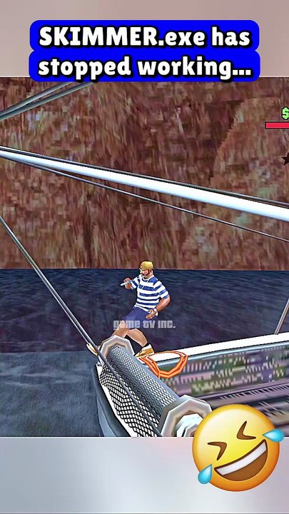 GTA San Andreas Funny Moment – SKIMMER_ANIMATION.exe has stopped working...😂💀🔥🤣⚡️(Part 435) - #gtag #cj #funny #gtaindia #gtarp