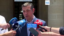 Τσίπρας-Χριστοδουλίδης: «Να επανεκκινήσουν οι συνομιλίες για το Κυπριακό»