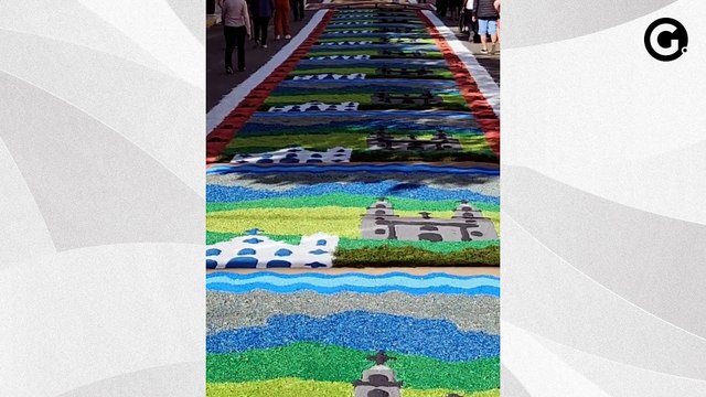 Tapetes e passadeiras de Corpus Christi lotam as ruas de Castelo