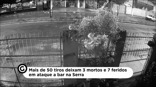 Mais de 50 tiros deixam mortos e feridos em ataque a bar
