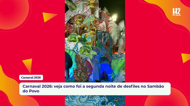Carnaval 2026: reveja desfiles do 2º dia no Sambão