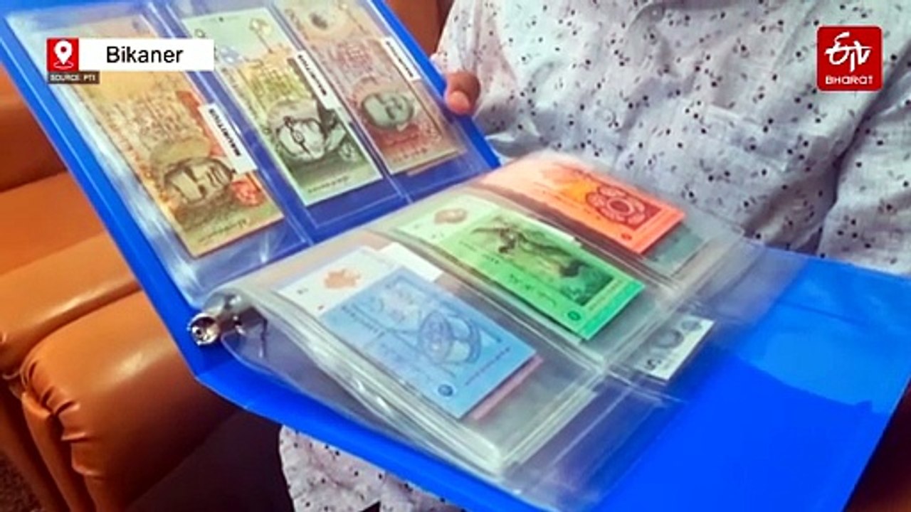 Meet Bikaner's Retired Banker With A Rare Collection Of Polymer Currency Notes