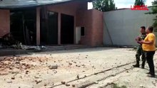 Terremoto in Indonesia, edificio crolla dopo una scossa di magnitudo 6.7